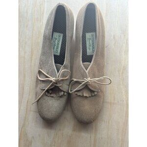 Vintage Outdorables Daniel Green Made In USA Suede Bootie Sz 7 Women’s Brown